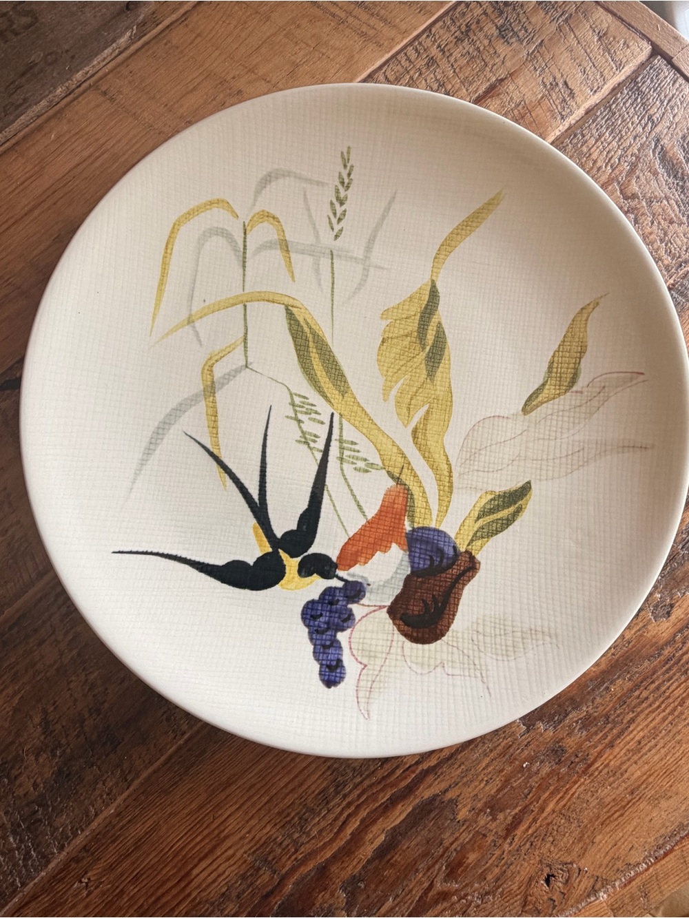 Red Wing Pottery Co Art Deco MCM “Capistrano” Plate